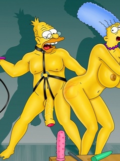 Marge Simpson Sucking Cock videos spank