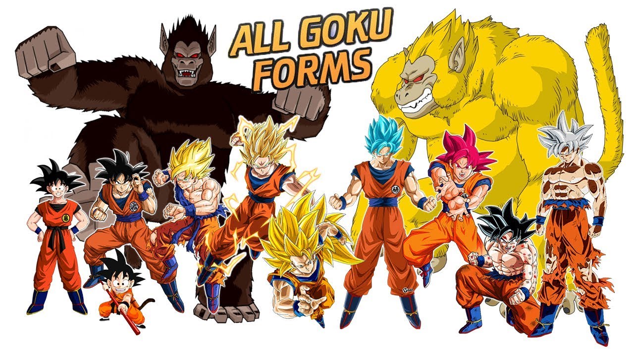 daniel backstrom recommends All Of Gokus Super Saiyan Forms