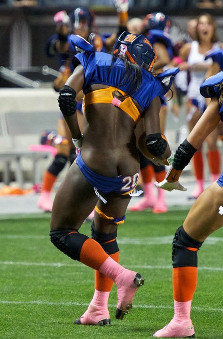 agueda ramirez share legends football league wardrobe malfunctions photos