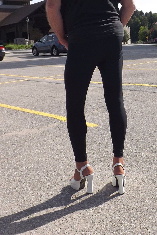 celine bonnet recommends yoga pants and high heels pic