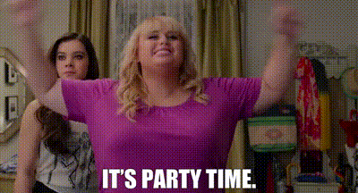 Best of Its party time gif