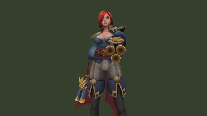 aishah abd rahman add photo miss fortune 3d model