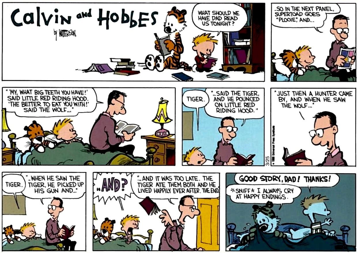 audra baxter recommends Calvin And Hobbs Porn