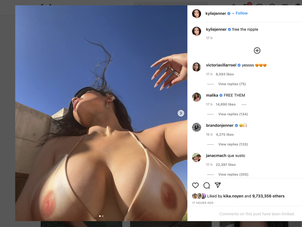 charlie mabe recommends kylie jenner boobs nude pic