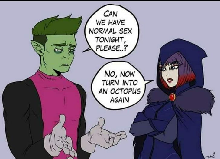 dawn corkum recommends beast boy raven sex pic