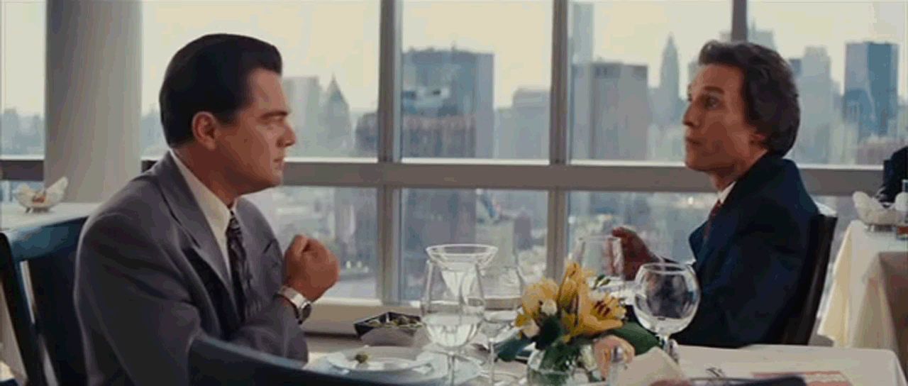 Best of The wolf of wall street gif
