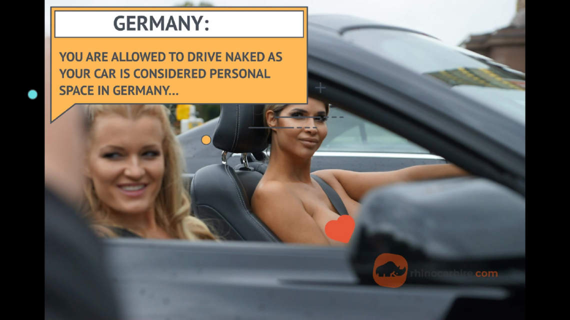 britney summers recommends Driving In The Nude