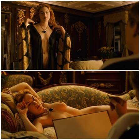 titanic 1997 nude scene