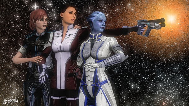 brian weinreich recommends Liara And Femshep