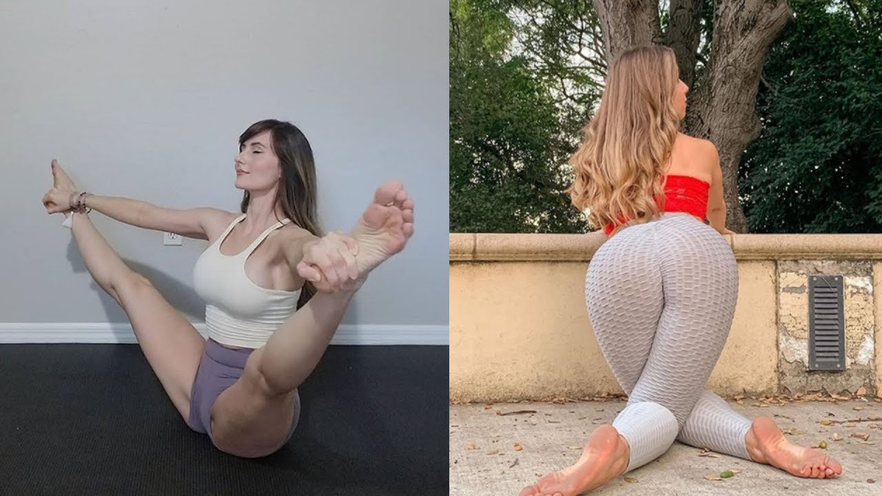 Best of Hot babes doing yoga