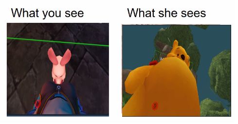 Best of What he sees vs what she sees