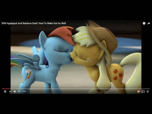 donald luis recommends rainbow dash kisses applejack pic