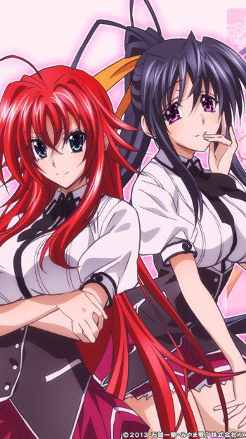 highschool dxd rias x akeno