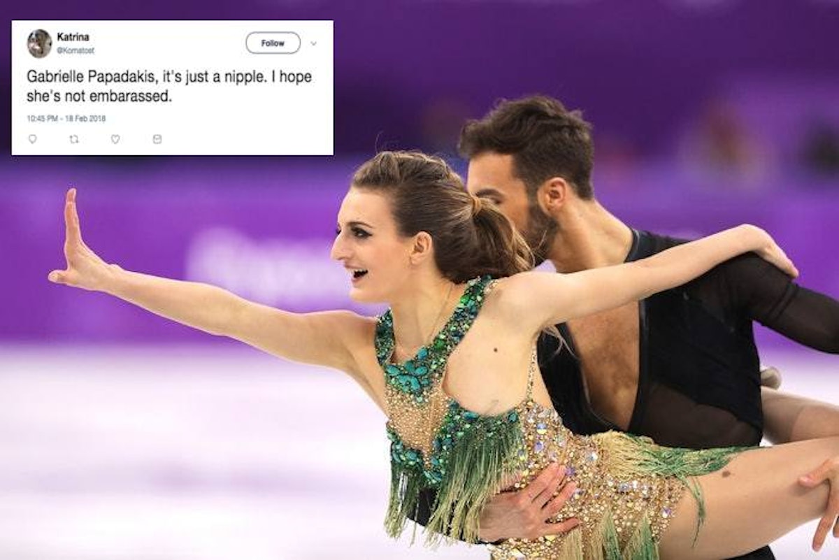 alison reber recommends olympics wardrobe malfunction pictures pic