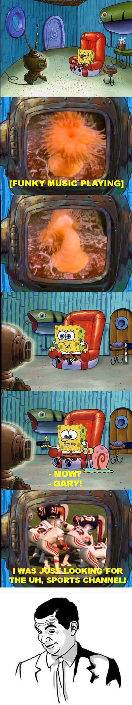 Spongebob Watching Porn latina milf