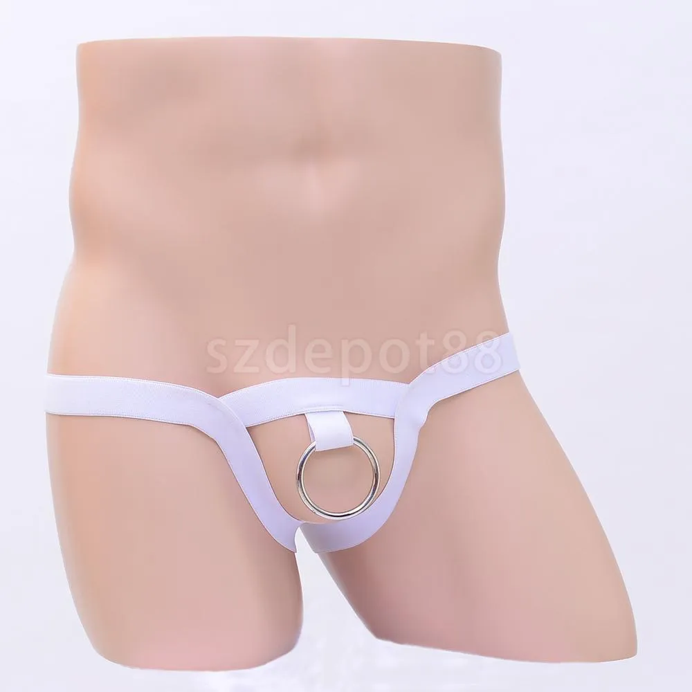 Best of Mens crotchless thong