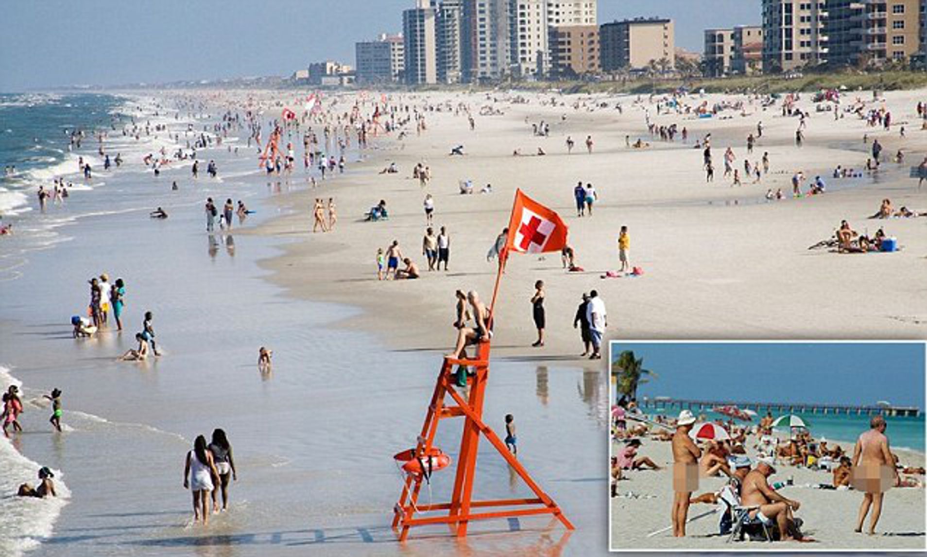 jacksonville fl nude beach