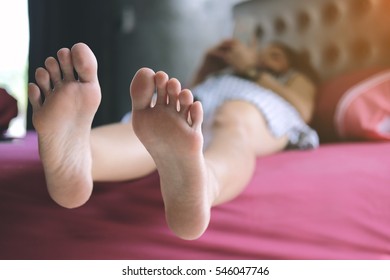 christopher wisdom recommends feet up legs spread pic