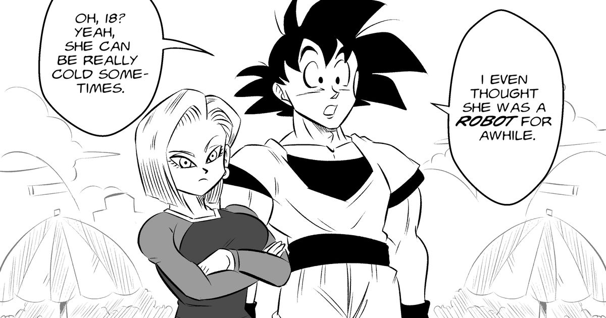 Goku And Android 18 Sex vaginal creampie