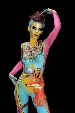 Full Body Paint Pics student sex