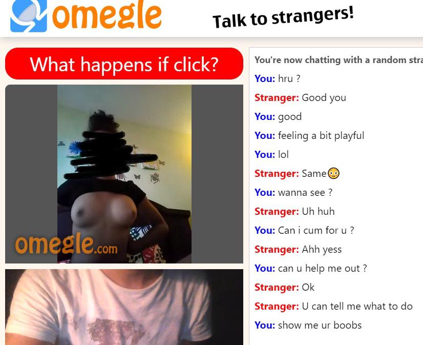 Getting Flashed On Omegle creampie friend