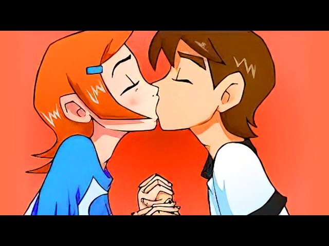 david faison recommends ben 10 ben and gwen kiss pic