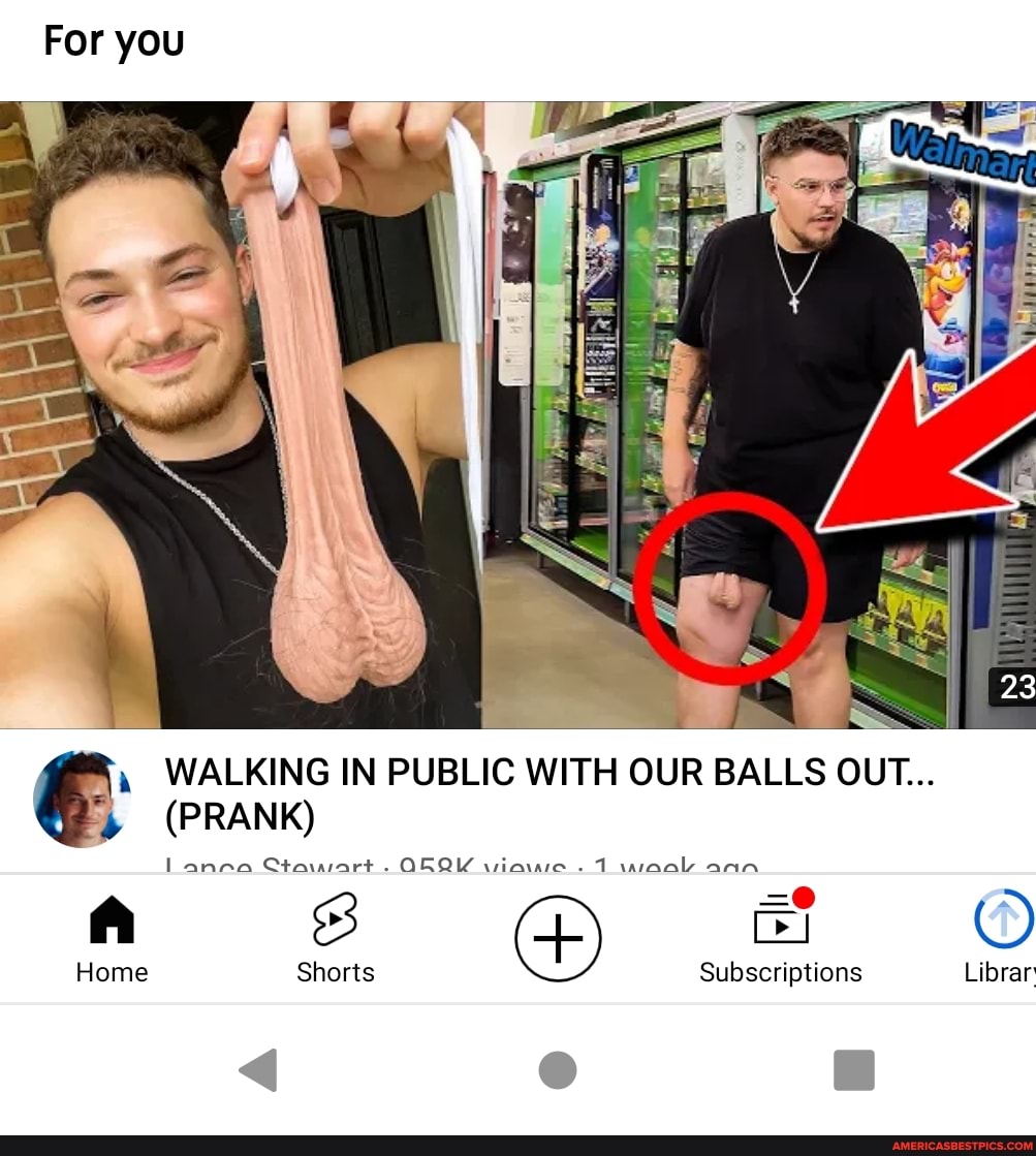 andrew down add photo balls out in public