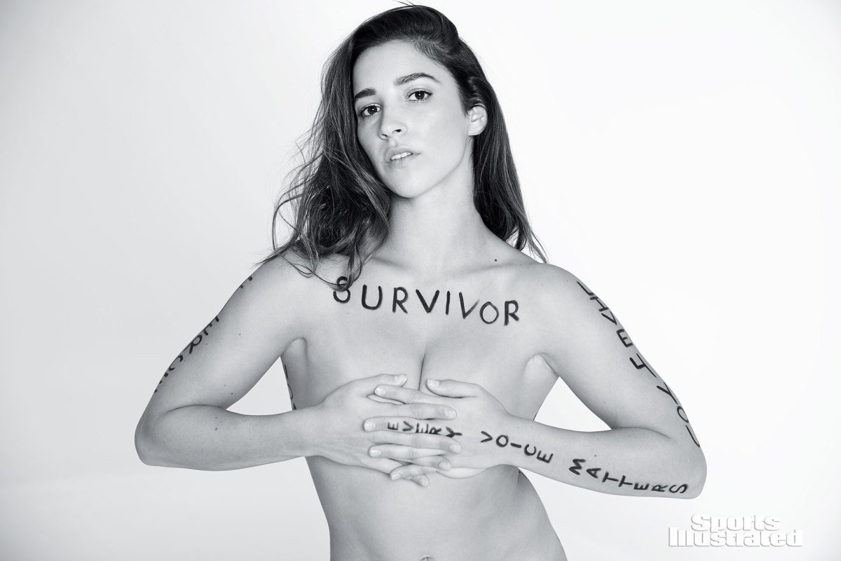 aly raisman topless photoshoot