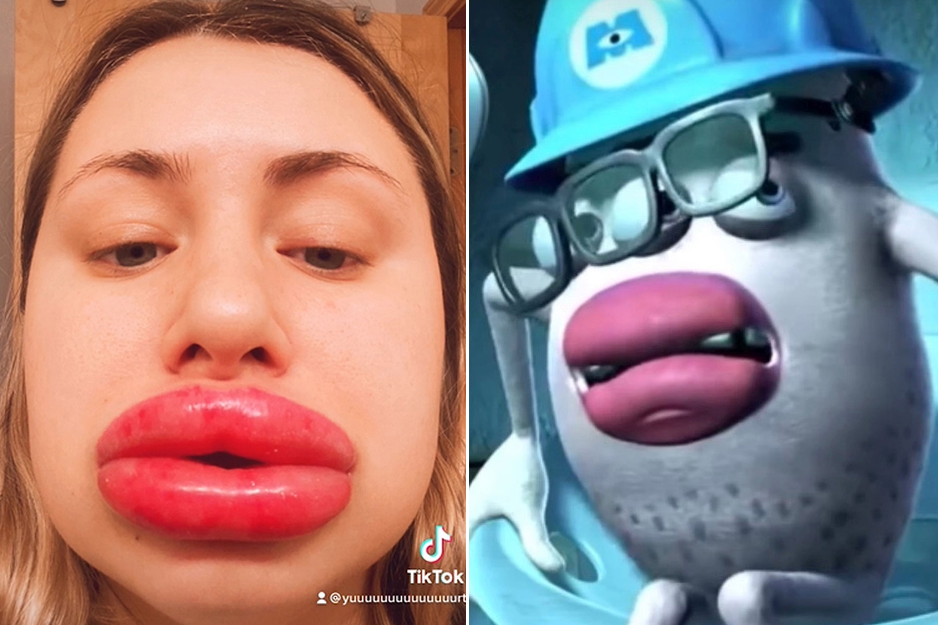 byron marin recommends Monster Inc Big Lips