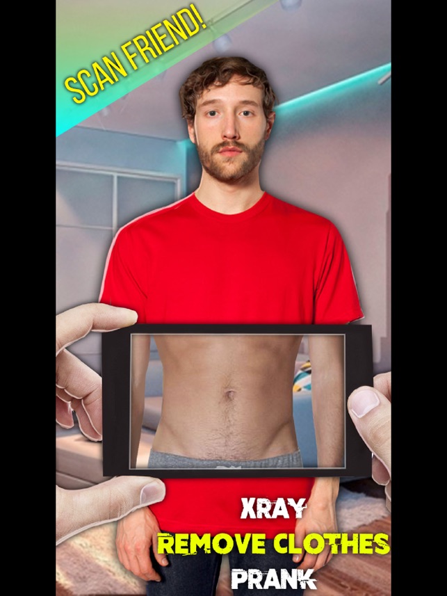 X Ray Clothes App cuming hard