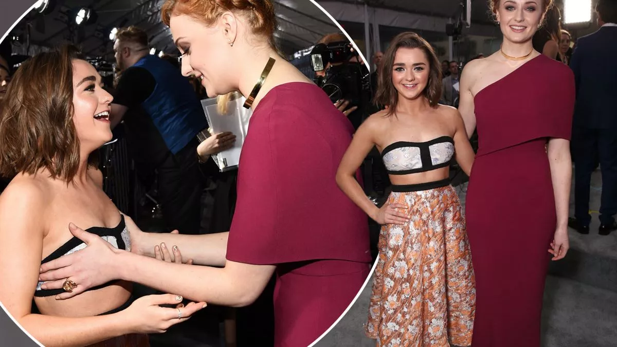 andrew brunskill add photo maisie williams and sophie turner porn