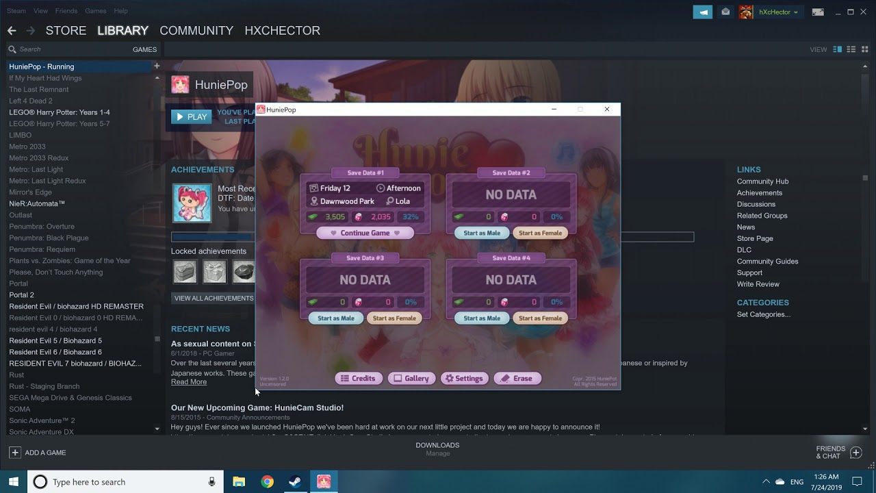 amani hashim recommends How To Make Huniepop Uncensored