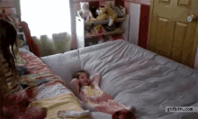 alex nulman recommends kick out of bed gif pic