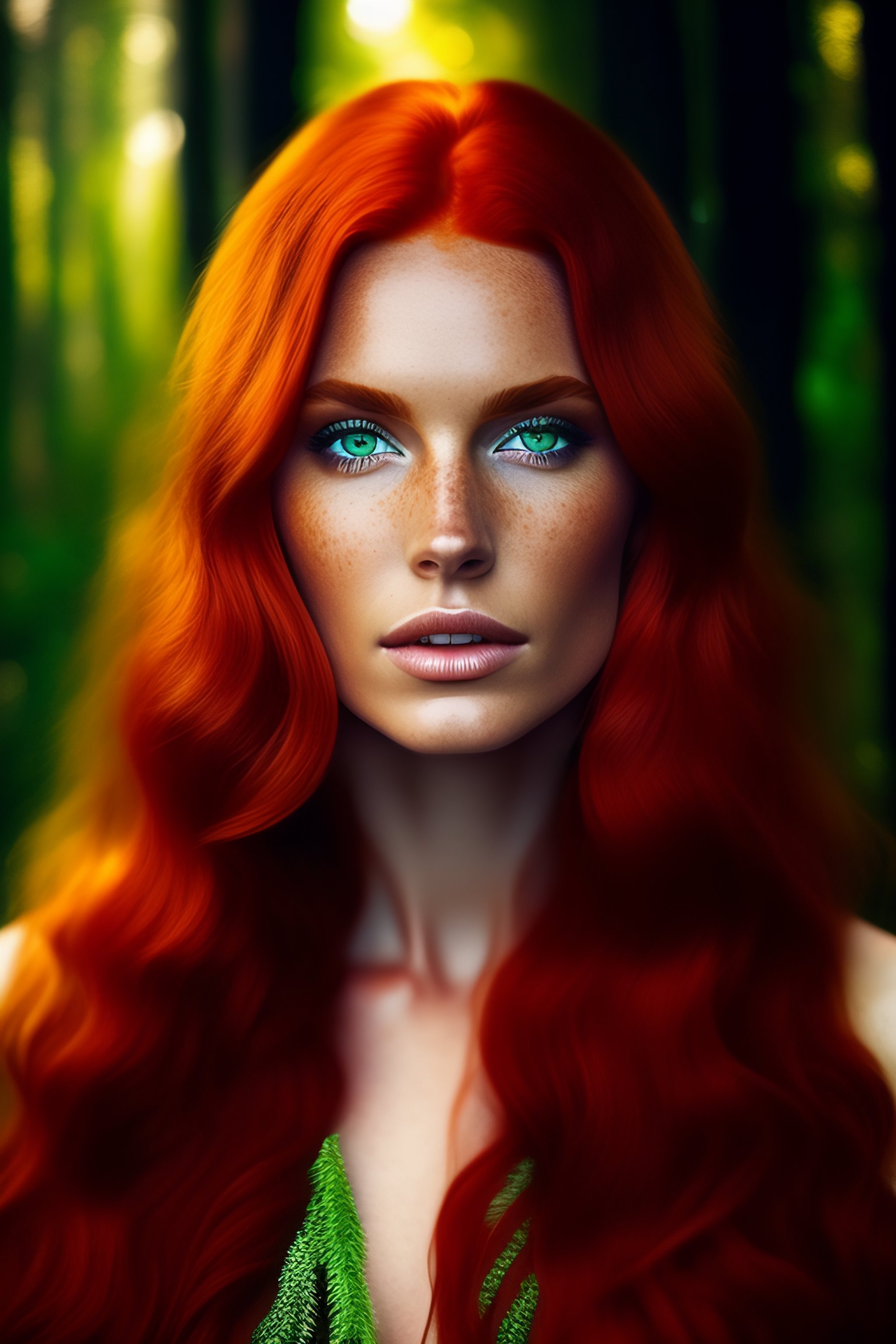 christopher william evans recommends red hair green eyes model pic