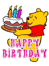 Free Happy Birthday Gif With Sound and cakes