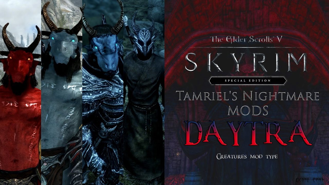 Best of Skyrim demon transformation mods
