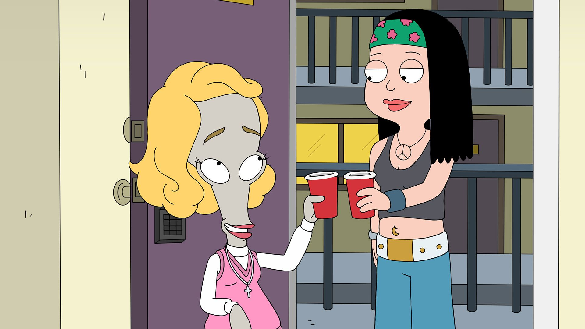 american dad hayley blonde