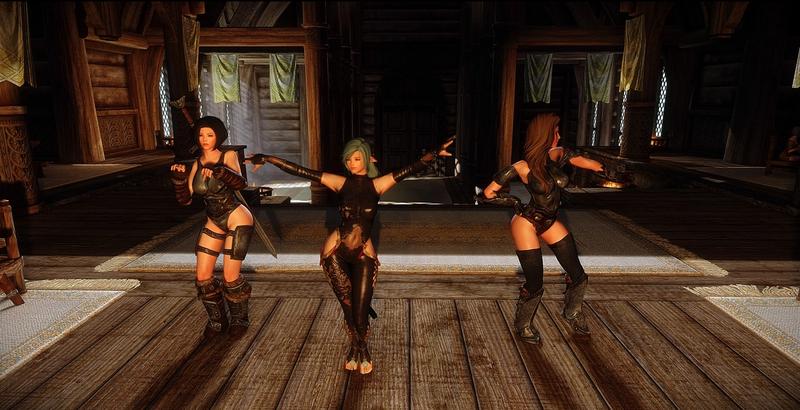 skyrim sexy dance mod