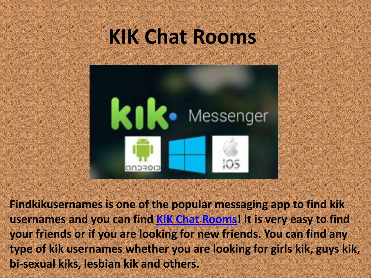 Bi Male Kik Usernames video com