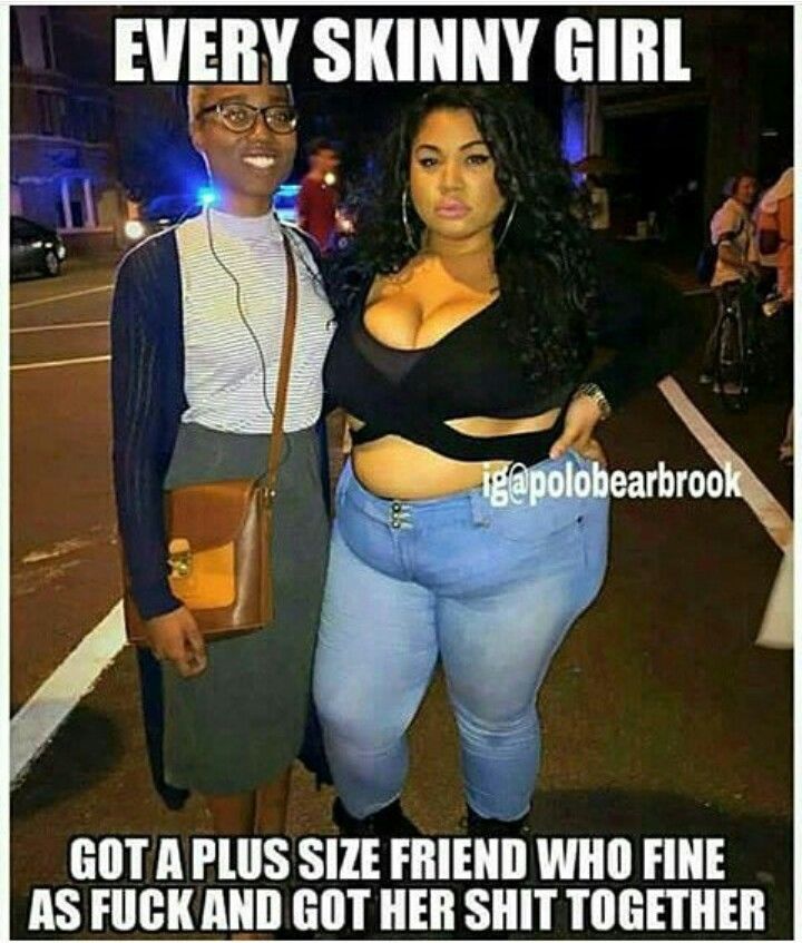 thick vs fat meme