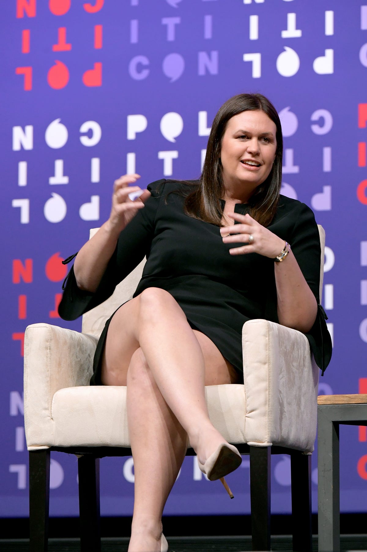 Best of Sarah huckabee sanders upskirt