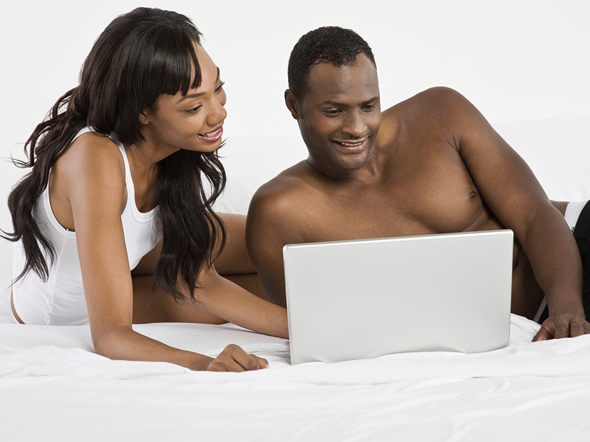 couple watch porn together