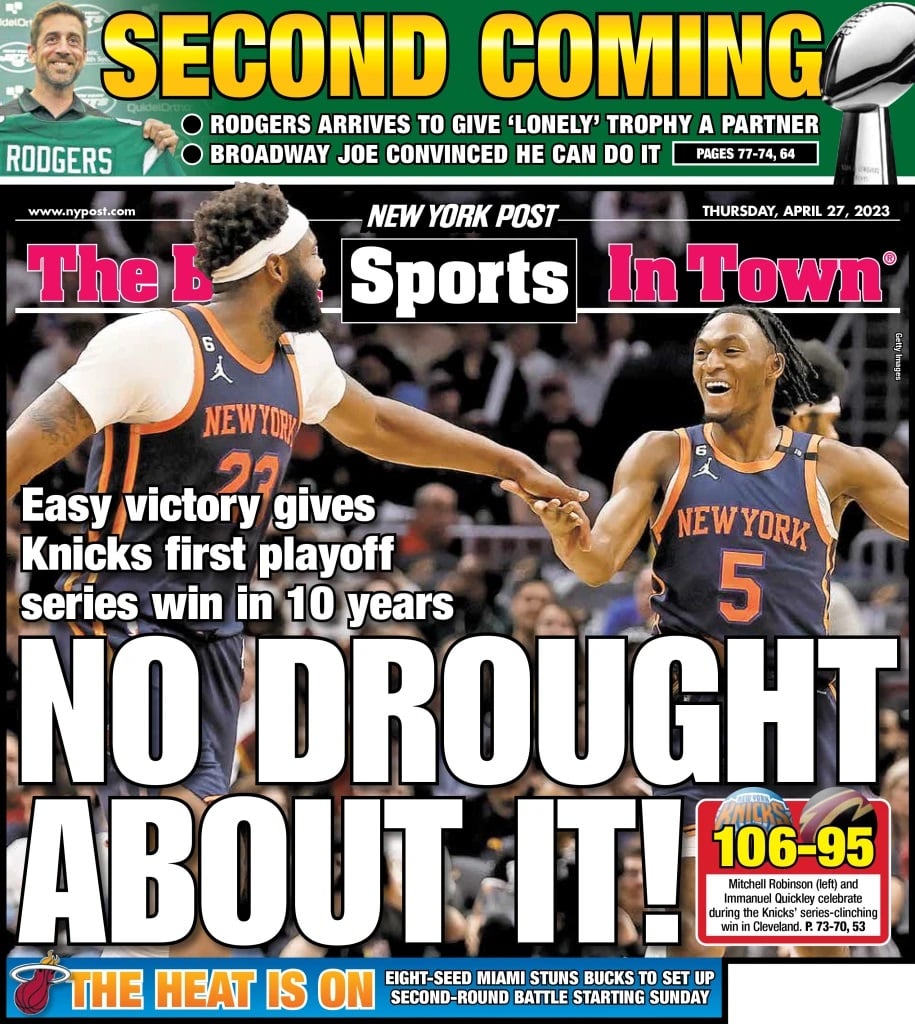 Best of Ny back page