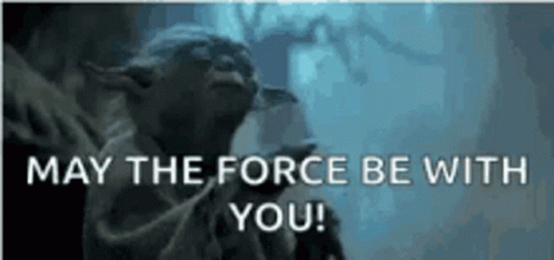 anthony lucien add star wars may the force be with you gif photo