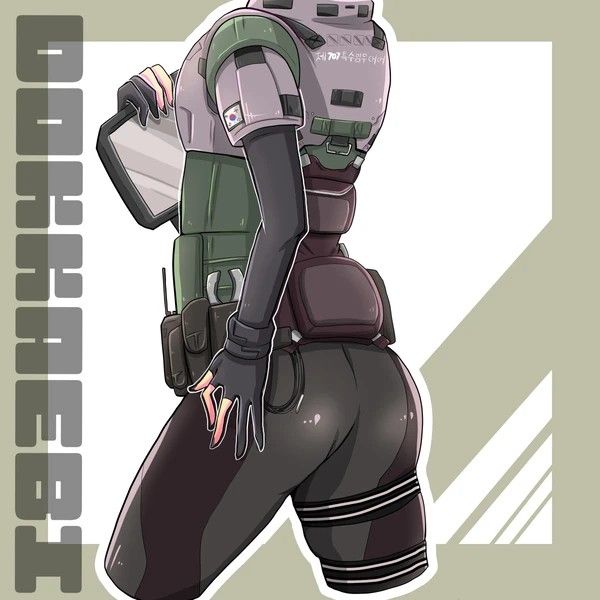 Rainbow Six Siege Thicc Fanart my panties