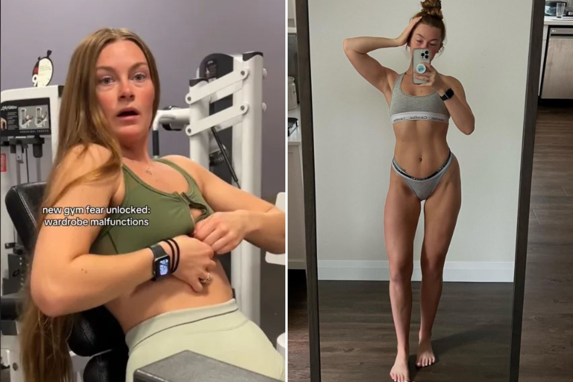 brianna denea recommends Flashing At The Gym