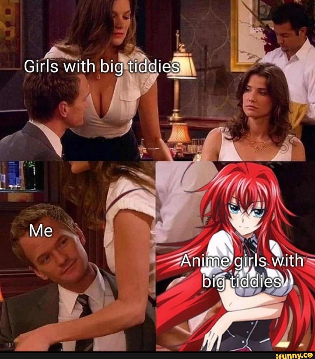 Big Anime Tiddies Meme rp sexually