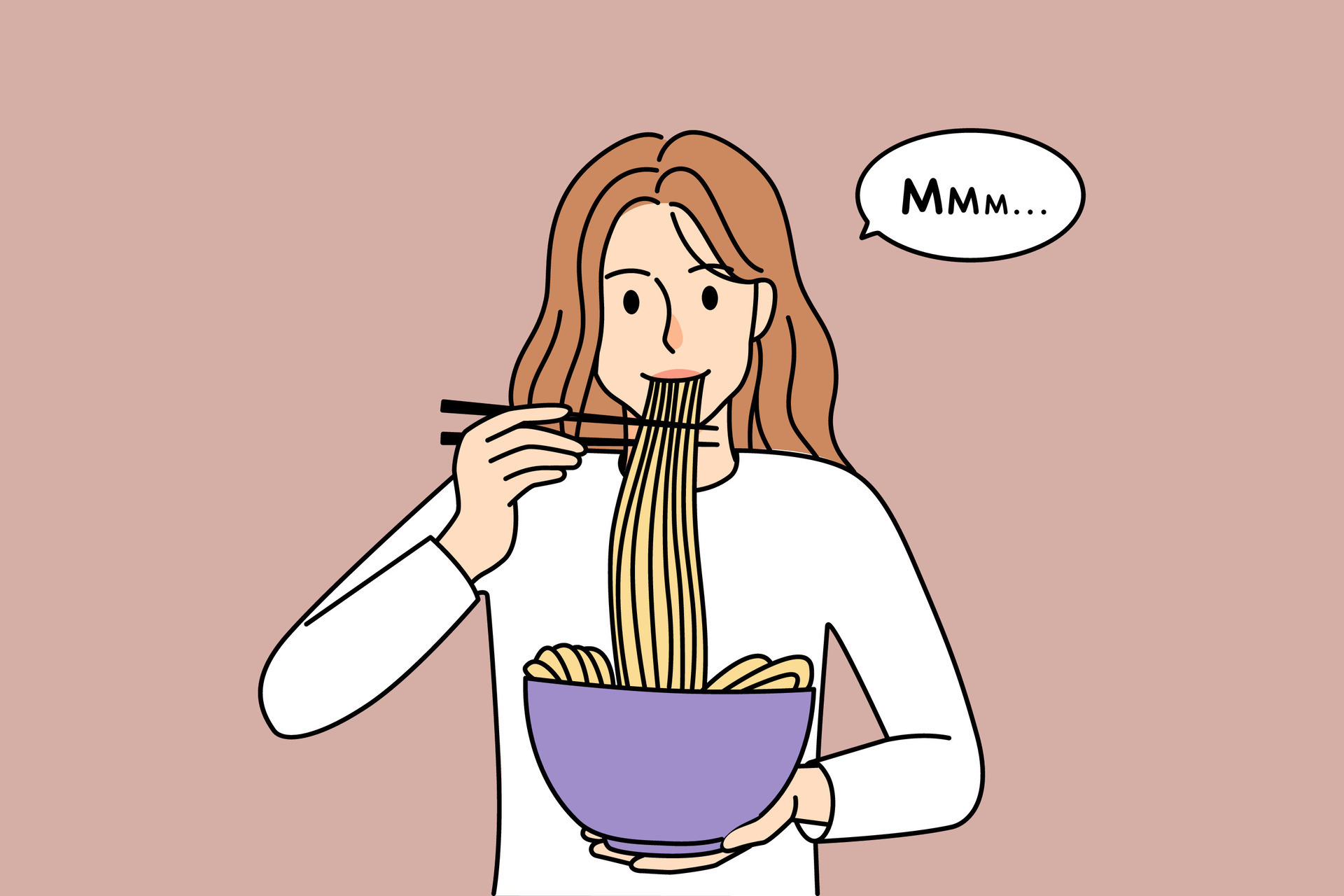 doreen small recommends Japanese Girl Eating Noodles