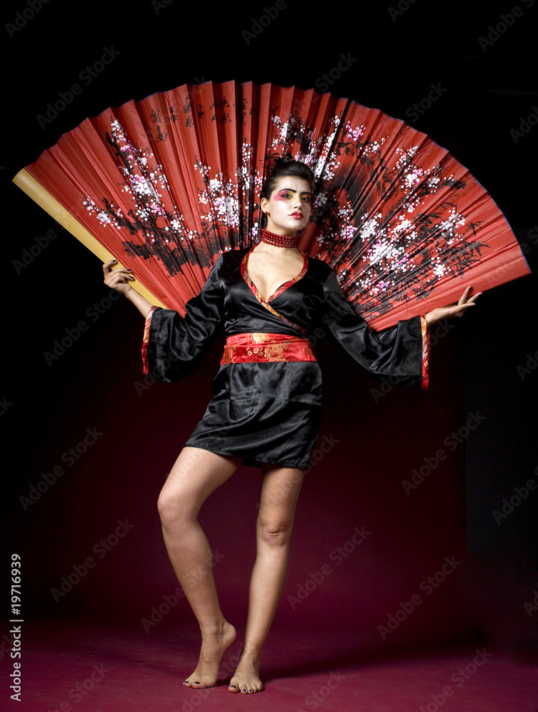 sexy geisha girl