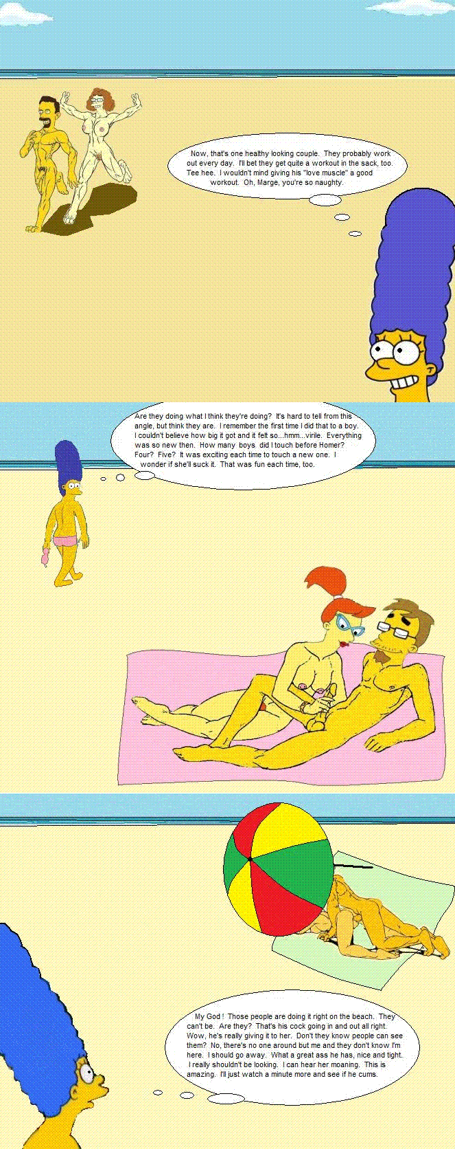 Best of Marge and the nude beach
